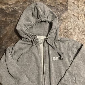 Men’s GHOST Sportiqe Front Zippered Hoodie (L)
